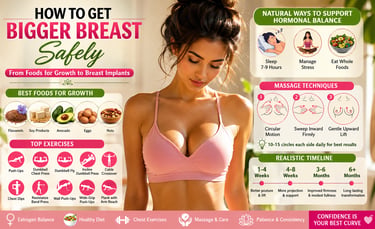 how to get bigger breast