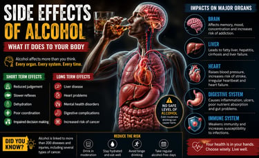 side effects of alcohol
