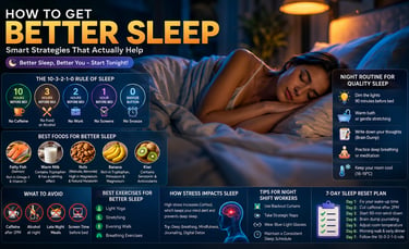 how to get better sleep