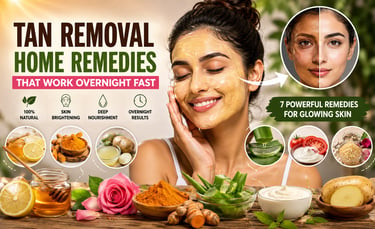 Tan removal home remedies
