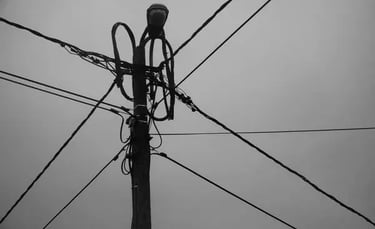 Electrical infrastructure components including cables and wiring systems for power distribution