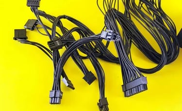Electrical wiring harness and cable assemblies used in industrial and automotive applications