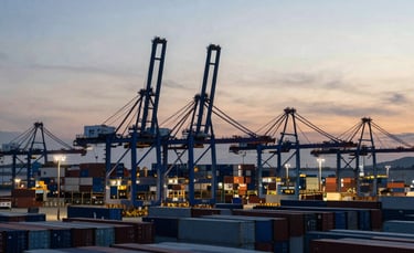 Material handling equipment including cranes used for logistics and industrial transport