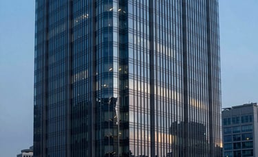 Commercial building representing project-based infrastructure materials and customized solutions