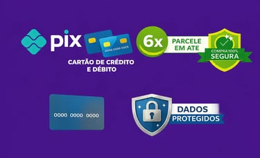 Métodos de Pagamento - Livro Mate Seus Sonhos