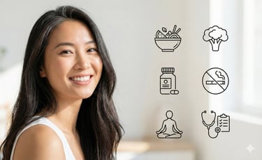 Dicas de tratamento para cabelos grisalhos e como evitar fios brancos através da alimentação e hábitos saudáveis