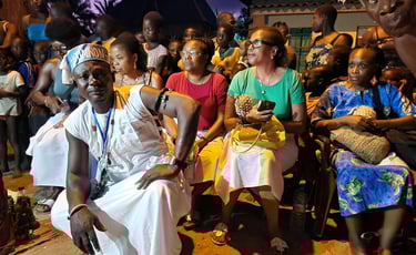 Voodoo Ceremony for the Haitian Diasporas in Benin