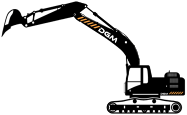 14 ton digger available with operator from DGMachineHire.com 