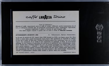 Harlem Globe Trotters Italian Vintage Basket Figurina