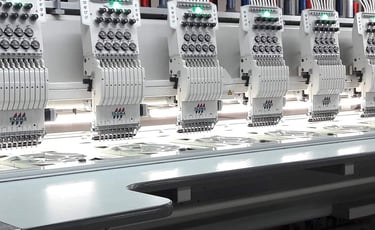 a bunch of machines that are sitting on a table