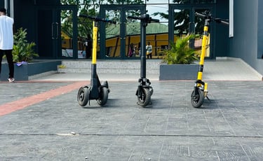 Trekk Scooters designed with elegance and safety