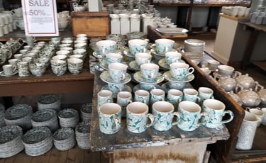 イギリスの陶器アウトレット UK sightseeing pottery