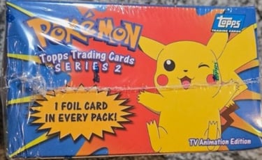 Display Topps Pokémon series 2 US arrière