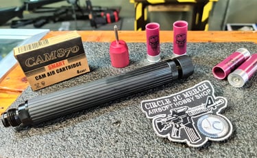 CAM SHOT GUN SHELLS WITH CO2 FILLER PACKAGE