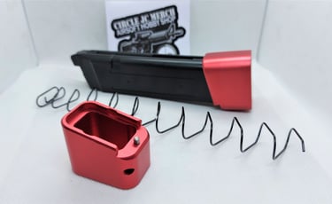 Glock Magazine Base Pad RED