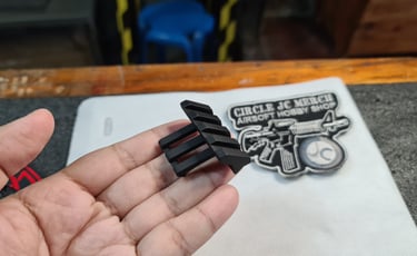 OFF SET RAIL MOUNT