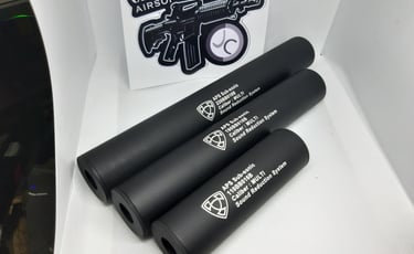 230MM 190MM 110MM SILENCER BLACK