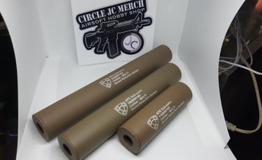230MM 190MM 110MM SILENCER TAN
