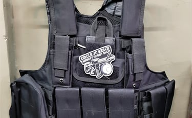 TAC ELITE VEST 5 MAG POUCH BLK