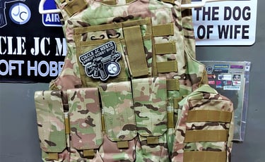 TAC MODULAR VEST 4 MAG 1 POUCH MC