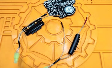 APS TAMIYA MALE PLUG WITH SILVER WIRE CONNECTOR AND FUSE