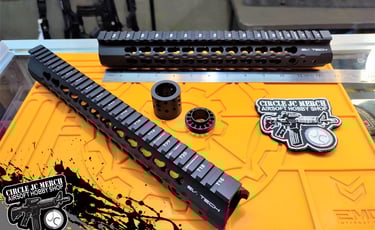 EVO TECH FREE FLOAT 12 INCHES KEY MOD HAND GUARD