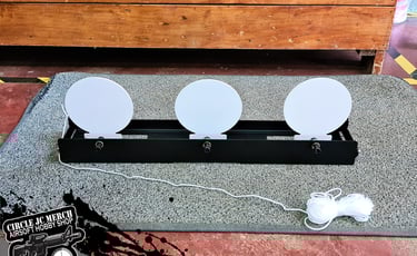 PULL STRING RESET 3 METAL TARGETS