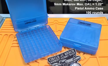 RAPTOR AMMO CASE TB906 BLUE