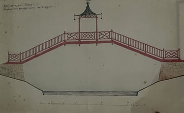 Chinese bridge design - copyright Dumfries House