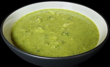 Sweet Onion Cream of Broccoli