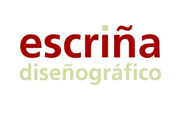 Logotipo de Escriña estudio de diseño gráfico e identidad corporativa