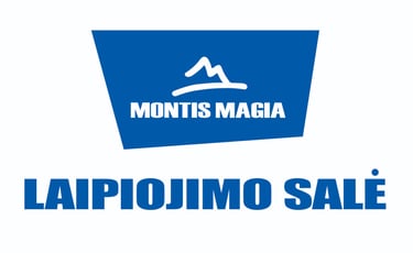 A logo for a climbing club Montis Magia