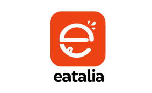 a logo for eatia, a quick service restaurant in yaba, lagos, nigeria - A radoss digital client