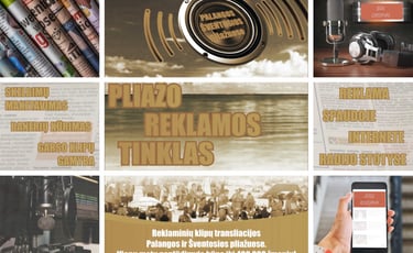 Media reklama, Reklama Palangos ir Šventosios Pliažuose