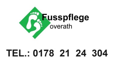 fusspflege overath Siegburger Str 26 Overath Tel 0178 21 24 304