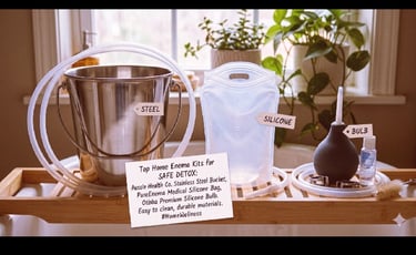 Best Enema Kits on Amazon for Safe Home Detoxification