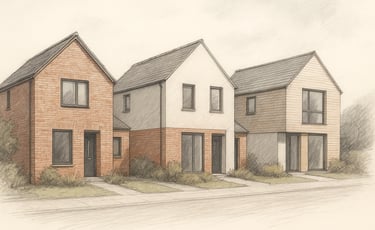 Concept housing scheme in Ely