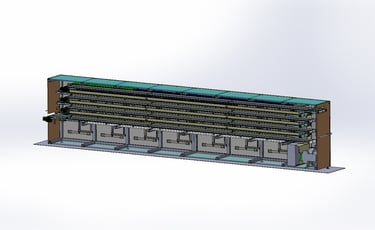 Túnel Multiplas esteiras