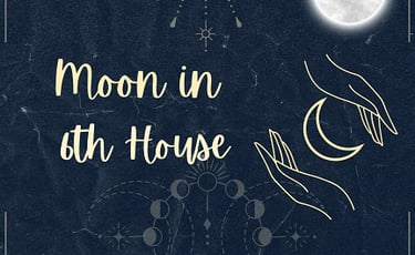 moon in 6th house