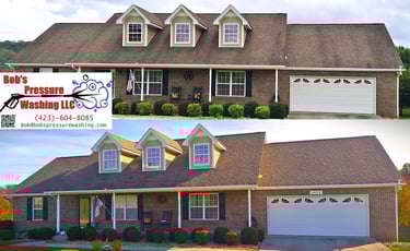 Roof wash in Russellville, Tn 37860 near me by Bobs Pressure Washing LLC in Bulls Gap, Tn 37711 2