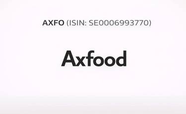 Axfood logo + ISIN