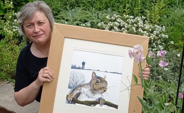 Vicky Whitlam owner of Whitlam Framing
