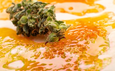 Cannabis flower to distillate