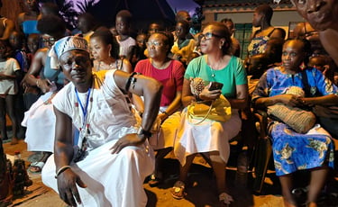 Voodoo Ceremony for the Haitian Diasporas in Benin
