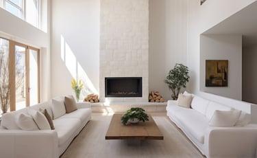 decoration-moderne-salon-blanc