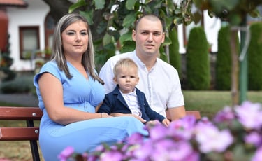 tata i mama beba krstenje lipovac