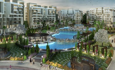 شاهد تصميم كمبوند سكني رائع