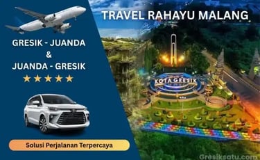 Travel Gresik ke Juanda dan Juanda ke Gresik dari Travel Rahayu Malang menggunakan Mobil Avanza