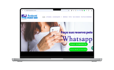 Site Residencial Praia Mar