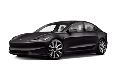 a black tesla model 3
